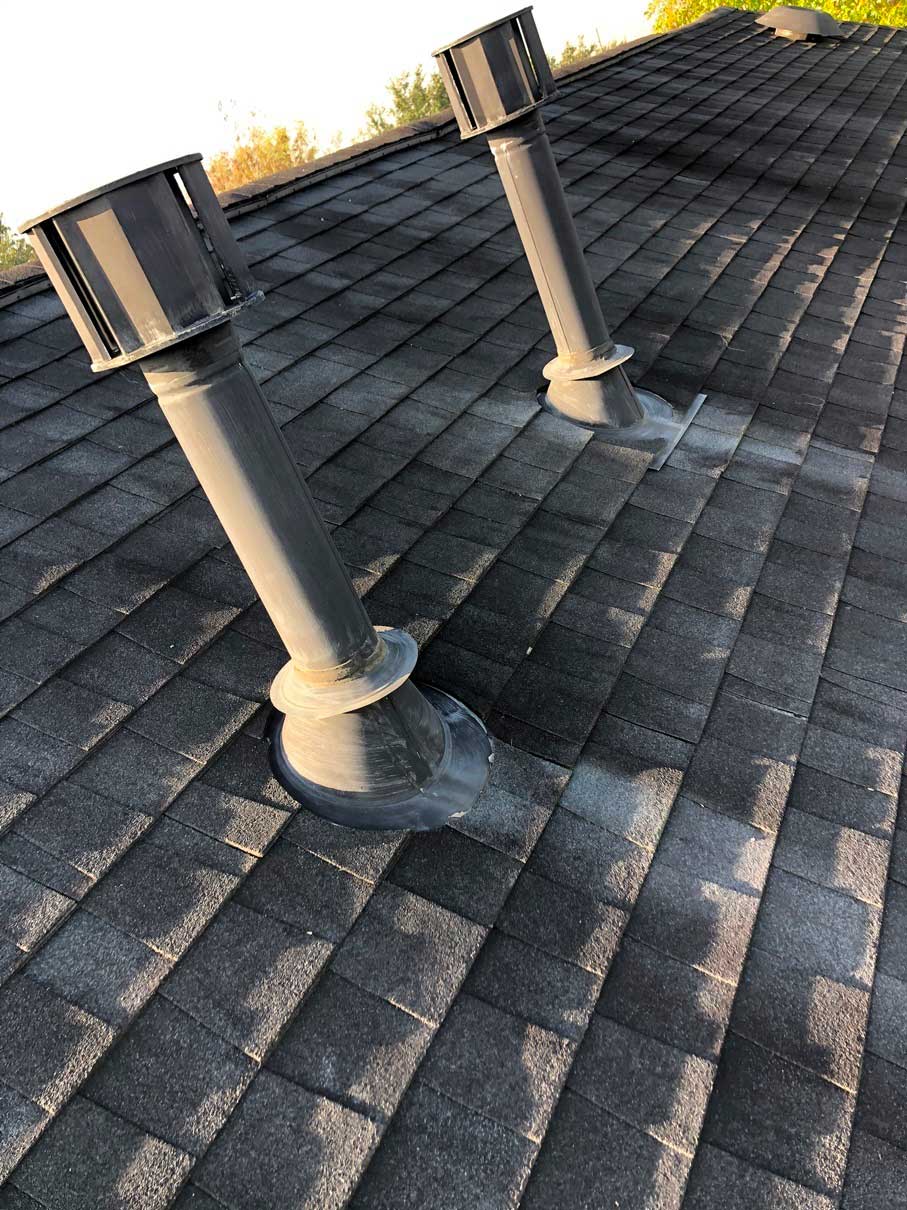 Chimney flashing project