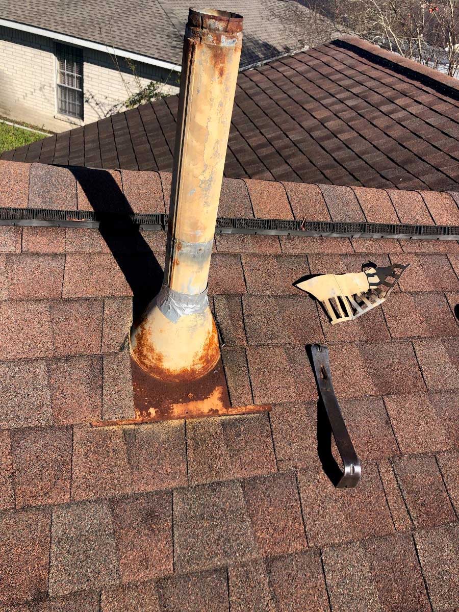Roof replacement project